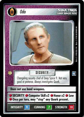 Star Trek CCG | Odo - Deep Space Nine | The Nerd Merchant