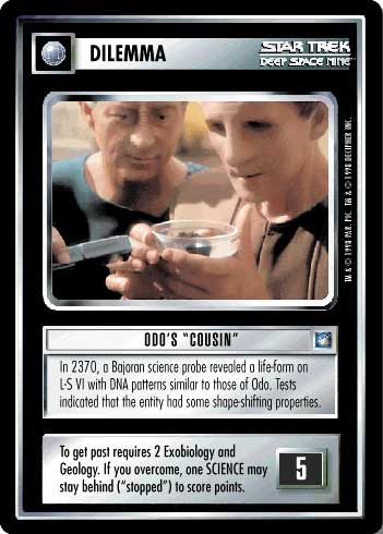 Star Trek CCG | Odo's "Cousin" - Deep Space Nine | The Nerd Merchant