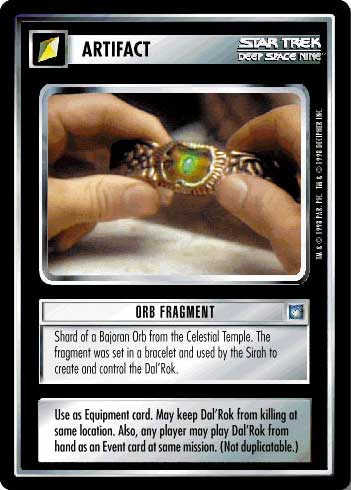 Star Trek CCG | Orb Fragment - Deep Space Nine | The Nerd Merchant