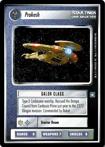 Star Trek CCG | Prakesh - Deep Space Nine | The Nerd Merchant
