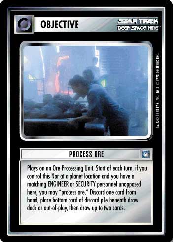 Star Trek CCG | Process Ore - Deep Space Nine | The Nerd Merchant