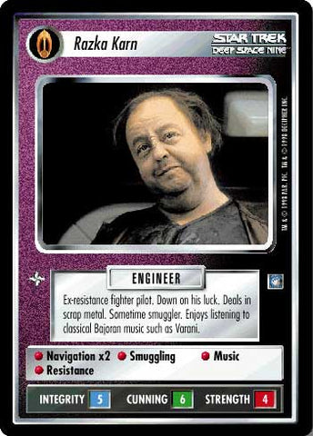 Star Trek CCG | Razka Karn - Deep Space Nine | The Nerd Merchant