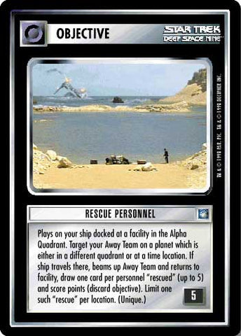 Star Trek CCG | Rescue Personnel - Deep Space Nine | The Nerd Merchant