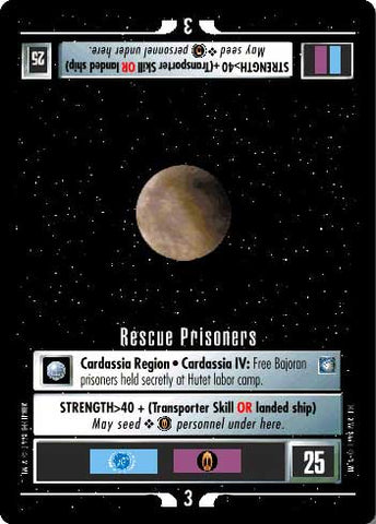 Star Trek CCG | Rescue Prisoners - Deep Space Nine | The Nerd Merchant