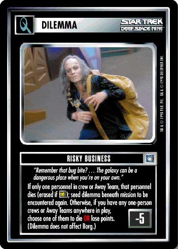 Star Trek CCG | Risky Business - Deep Space Nine | The Nerd Merchant