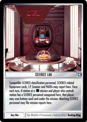 Star Trek CCG | Science Lab - Deep Space Nine | The Nerd Merchant