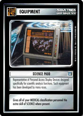 Star Trek CCG | Science PADD - Deep Space Nine | The Nerd Merchant