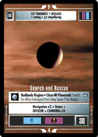 Star Trek CCG | Search and Rescue - Deep Space Nine | The Nerd Merchant