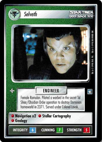 Star Trek CCG | Selveth - Deep Space Nine | The Nerd Merchant