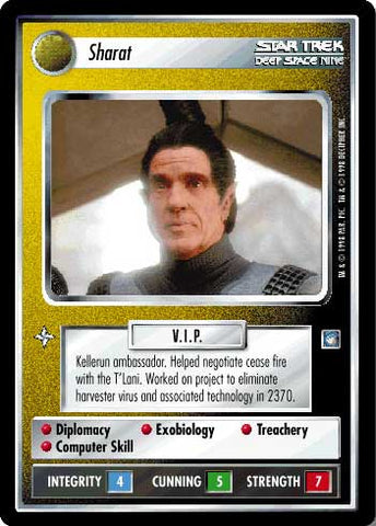 Star Trek CCG | Sharat - Deep Space Nine | The Nerd Merchant