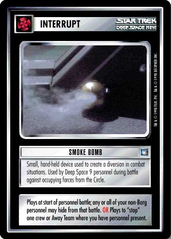 Star Trek CCG | Smoke Bomb - Deep Space Nine | The Nerd Merchant