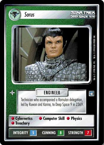 Star Trek CCG | Sorus - Deep Space Nine | The Nerd Merchant