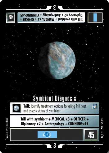 Star Trek CCG | Symbiont Diagnosis - Deep Space Nine | The Nerd Merchant