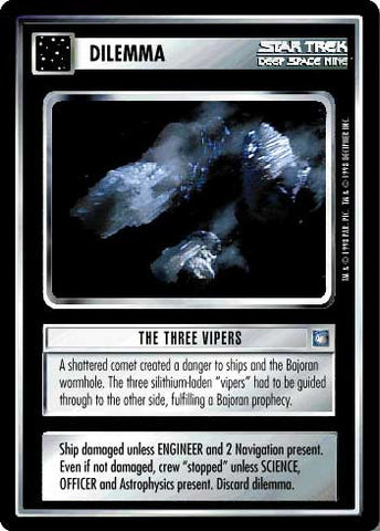 Star Trek CCG | The Three Vipers - Deep Space Nine | The Nerd Merchant