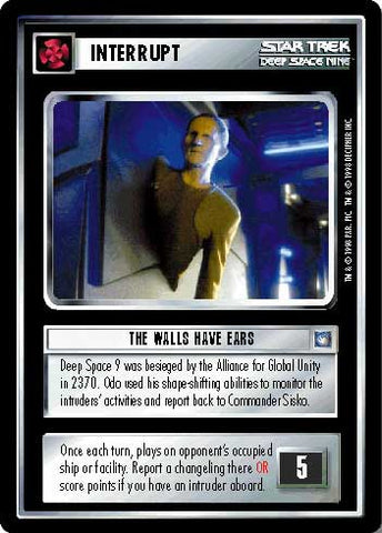 Star Trek CCG | The Walls Have Ears - Deep Space Nine | The Nerd Merchant