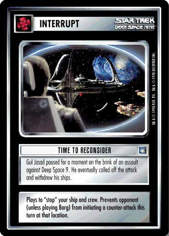 Star Trek CCG | Time to Reconsider - Deep Space Nine | The Nerd Merchant