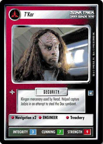 Star Trek CCG | T'Kar - Deep Space Nine | The Nerd Merchant