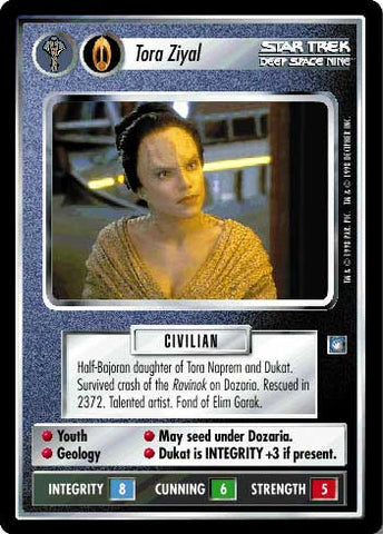 Star Trek CCG | Tora Ziyal - Deep Space Nine | The Nerd Merchant