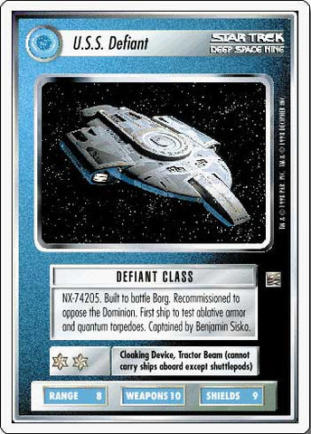 Star Trek CCG | U.S.S. Defiant - Deep Space Nine | The Nerd Merchant