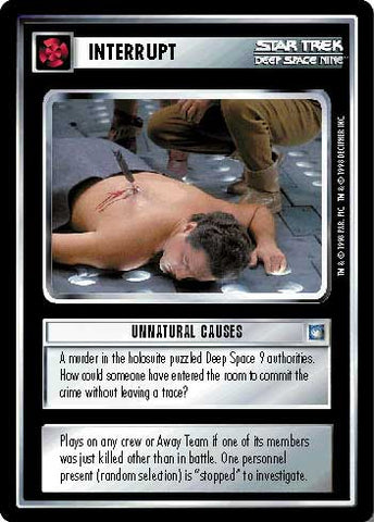 Star Trek CCG | Unnatural Causes - Deep Space Nine | The Nerd Merchant