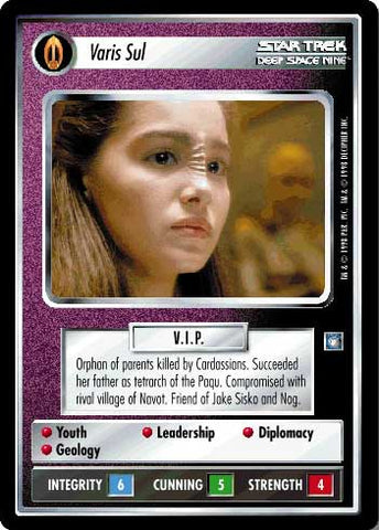 Star Trek CCG | Varis Sul - Deep Space Nine | The Nerd Merchant