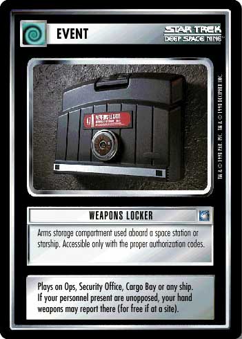 Star Trek CCG | Weapons Locker - Deep Space Nine | The Nerd Merchant