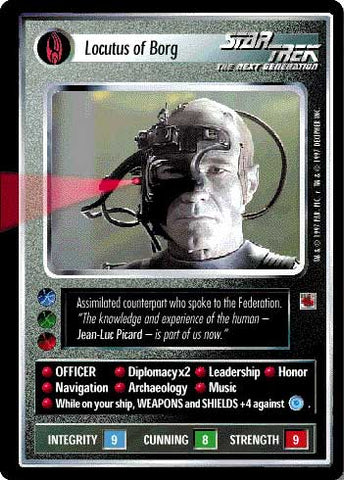 Star Trek CCG | Locutus of Borg - The Fajo Collection | The Nerd Merchant