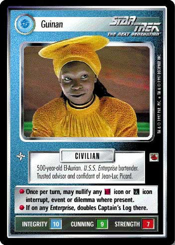 Star Trek CCG | Guinan - The Fajo Collection | The Nerd Merchant