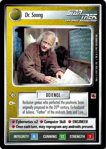 Star Trek CCG | Dr. Soong - The Fajo Collection | The Nerd Merchant
