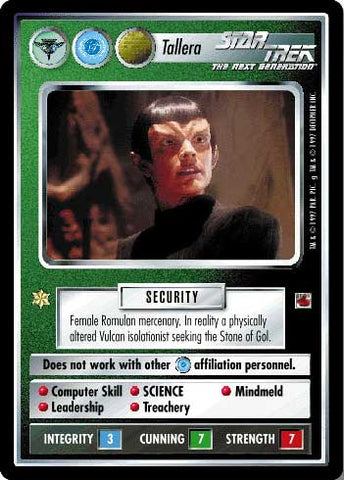 Star Trek CCG | Tallera - The Fajo Collection | The Nerd Merchant