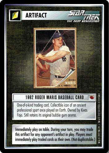 Star Trek CCG | 1962 Roger Maris Baseball Card - The Fajo Collection | The Nerd Merchant