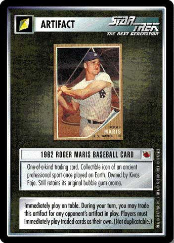 Star Trek CCG | 1962 Roger Maris Baseball Card - The Fajo Collection | The Nerd Merchant