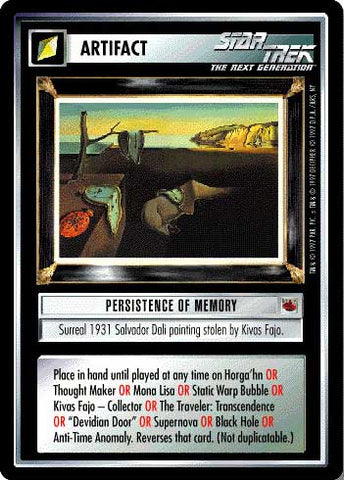 Star Trek CCG | Persistence of Memory - The Fajo Collection | The Nerd Merchant
