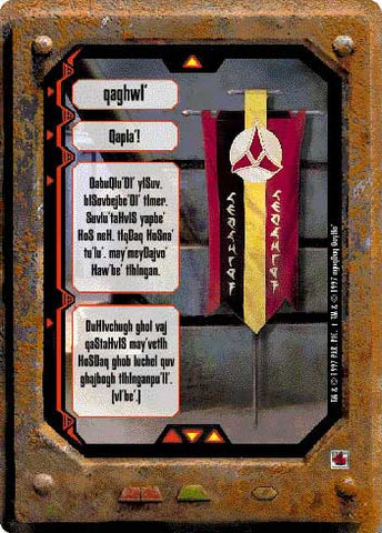 Star Trek CCG | Qapla'! - The Fajo Collection | The Nerd Merchant