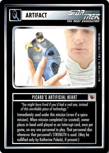 Star Trek CCG | Picard's Artificial Heart - The Fajo Collection | The Nerd Merchant