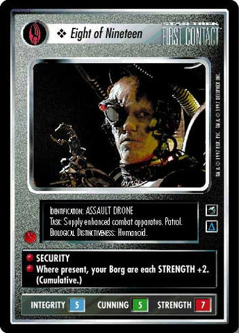Star Trek CCG | Eight of Nineteen - First Contact | The Nerd Merchant
