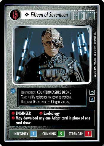Star Trek CCG | Fifteen of Seventeen - First Contact | The Nerd Merchant