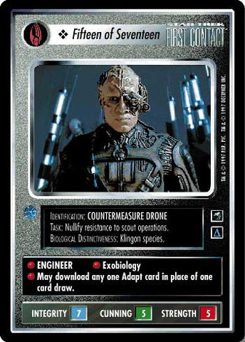 Star Trek CCG | Fifteen of Seventeen - First Contact | The Nerd Merchant
