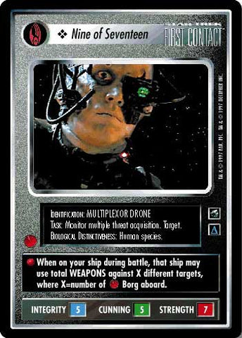 Star Trek CCG | Nine of Seventeen - First Contact | The Nerd Merchant
