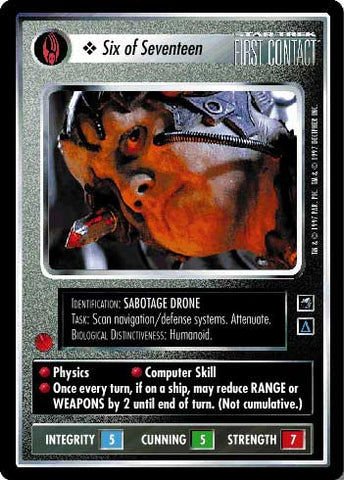 Star Trek CCG | Six of Seventeen - First Contact | The Nerd Merchant