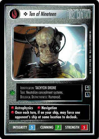 Star Trek CCG | Ten of Nineteen - First Contact | The Nerd Merchant