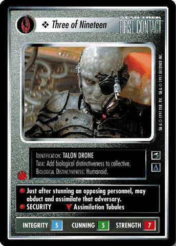 Star Trek CCG | Three of Nineteen - First Contact | The Nerd Merchant