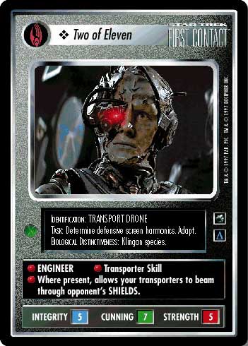 Star Trek CCG | Two of Eleven - First Contact | The Nerd Merchant