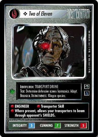Star Trek CCG | Two of Eleven - First Contact | The Nerd Merchant