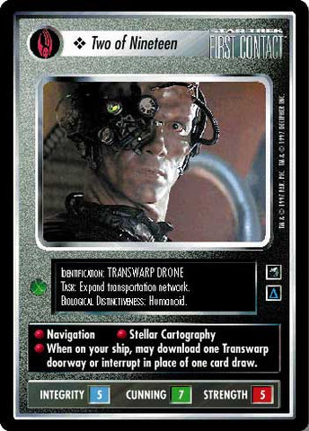 Star Trek CCG | Two of Nineteen - First Contact | The Nerd Merchant