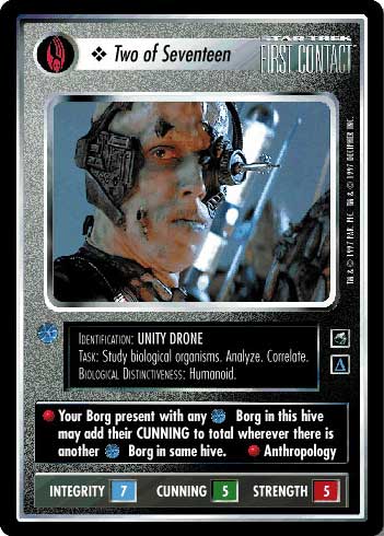 Star Trek CCG | Two of Seventeen - First Contact | The Nerd Merchant