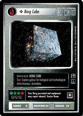 Star Trek CCG | Borg Cube - First Contact | The Nerd Merchant