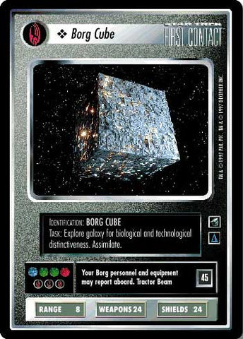 Star Trek CCG | Borg Cube - First Contact | The Nerd Merchant