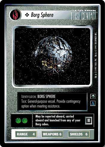 Star Trek CCG | Borg Sphere - First Contact | The Nerd Merchant