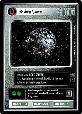 Star Trek CCG | Borg Sphere - First Contact | The Nerd Merchant